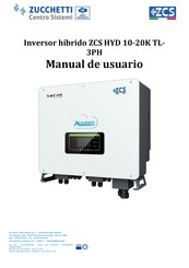 ZUCCHETTI ZCS HYD 15KTL-3PH Manual De Usuario