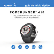 Garmin FORERUNNER 410 Guia De Inicio Rapido