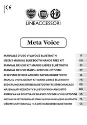 LINEACCESSORI Meta Voice Manual De Uso