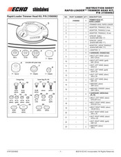 Echo 21560062 Hoja De Instrucciones