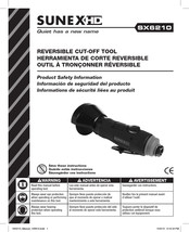 Sunex HD SX6210 Manual De Instrucciones