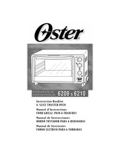 Oster 6209 Manual De Instrucciones