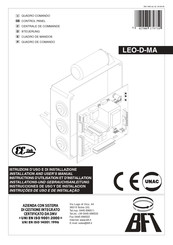 Bft LEO-D-MA Instrucciones De Uso