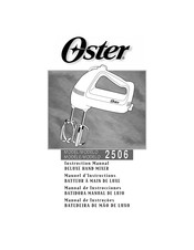 Oster 2506 Manual De Instrucciones