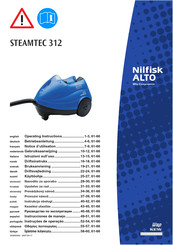 Nilfisk Alto STEAMTEC 312 Instrucciones De Manejo