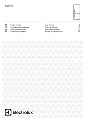 Electrolux FI22/12 Manual De Instrucciones