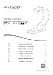 endolite Mini BladeXT Instrucciones De Uso