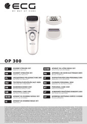 ECG OP 300 Manual De Instrucciones