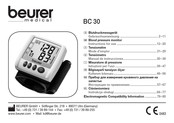 Beurer medical BC 30 Manual De Instrucciones