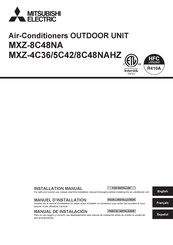 Mitsubishi Electric MXZ-8C48NA Para El Instalador