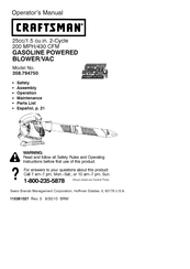 Sears Craftsman 358.794750 Manual De Uso