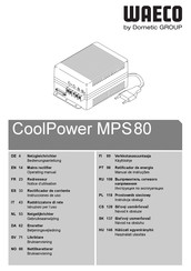 Waeco CoolPower MPS80 Instrucciones De Uso