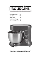 Bourgini 22.5030.00.00 Instrucciones De Uso