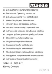 Miele SEB 217 Instrucciones De Manejo