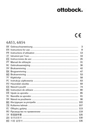 Ottobock 6A54 Instrucciones De Uso