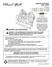 Pleasant Hearth VL-NO24D Manual De Uso