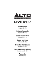 Alto LIVE 1202 Guia Del Usuario