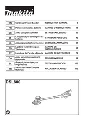 Makita DSL800 Manual De Instrucciones