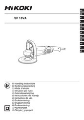 HIKOKI SP 18VA Instrucciones De Manejo