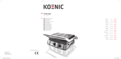 Koenic KCG 200 M Manual De Instrucciones