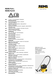 REMS Pull L Instrucciones De Servicio