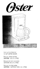 Oster 3263 Manual De Instrucciones