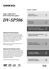 Onkyo DV-SP506 Manual De Instrucciones