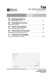 RK Rose+Krieger LZ S Instrucciones De Montaje