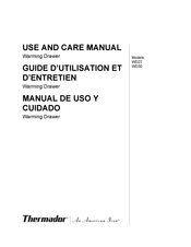 Thermador WD30 Manual De Uso Y Cuidado