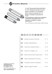 Franklin Electric 279 Serie Manual De Instrucciones