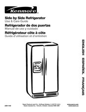 Sears Kenmore 10654244400 Manual De Uso Y Cuidado