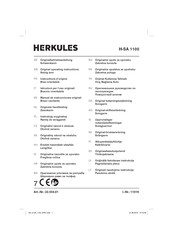 HERKULES H-SA 1100 Manual De Instrucciones