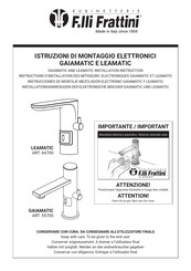 F.lli Frattini LEAMATIC 64700 Instrucciones De Montaje