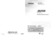 Clarion DXZ435 Manual De Instrucciones