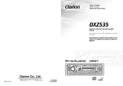 Clarion DXZ535 Manual De Instrucciones