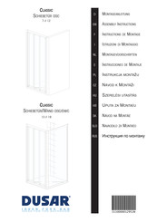 Dusar Classic DSC 13 Instrucciones De Montaje