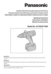 Panasonic EY7460 Manual De Instrucciones