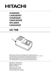 Hitachi UC 7SB Instrucciones De Manejo