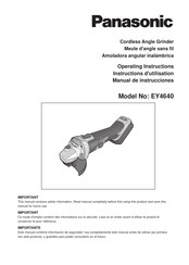 Panasonic EY4640 Manual De Instrucciones