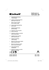 EINHELL TE-TS 2231 UD Manual De Instrucciones