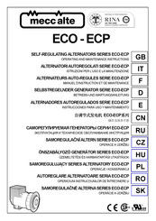 Mecc Alte ECO 43 VL Instrucciones Para Uso Y Mantenimiento