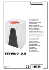 securio B 35 Instrucciones De Servicio