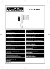 König Electronic SEC-PH110 Manual De Uso