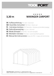 toolport WIKINGER CARPORT Serie Manual De Instrucciones