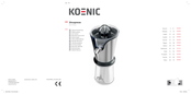 Koenic KCP 850 Manual De Instrucciones