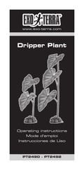 Exo Terra Dripper Plant Instrucciones De Uso