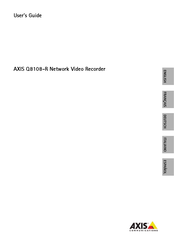 Axis Q8108-R Guia Del Usuario