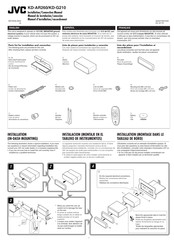 JVC KD-G210 Manual De Instalación