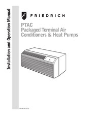 Friedrich PTAC Manual De Instalación Y Funcionamiento