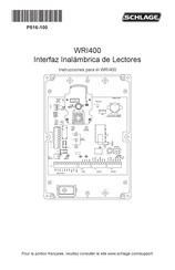 Schlage WRI400 Manual Del Usuario